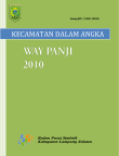 Kecamatan Way Panji Dalam Angka 2010