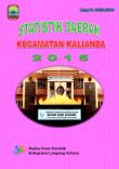 Statistik Daerah Kecamatan Kalianda 2015