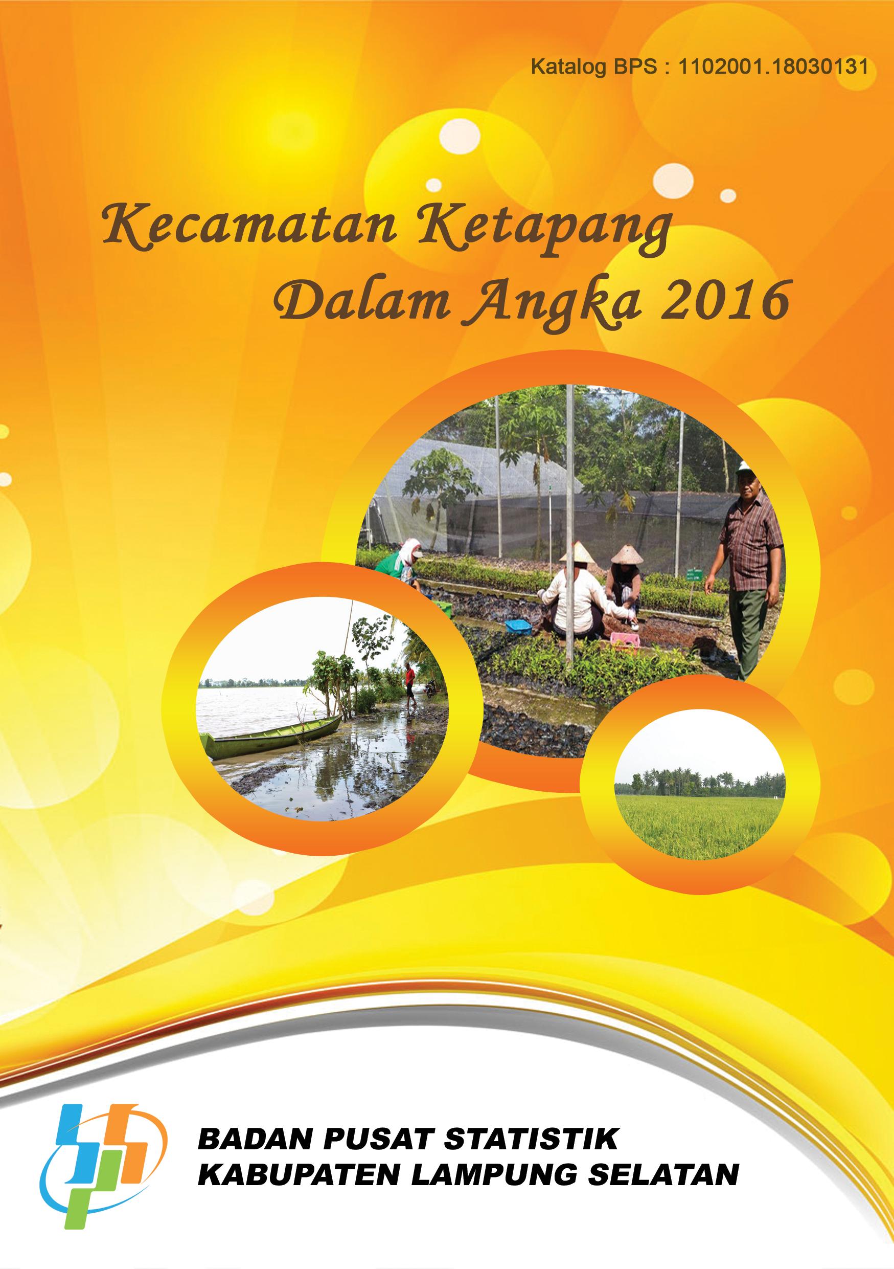 Ketapang Subdistricts in Figures 2016