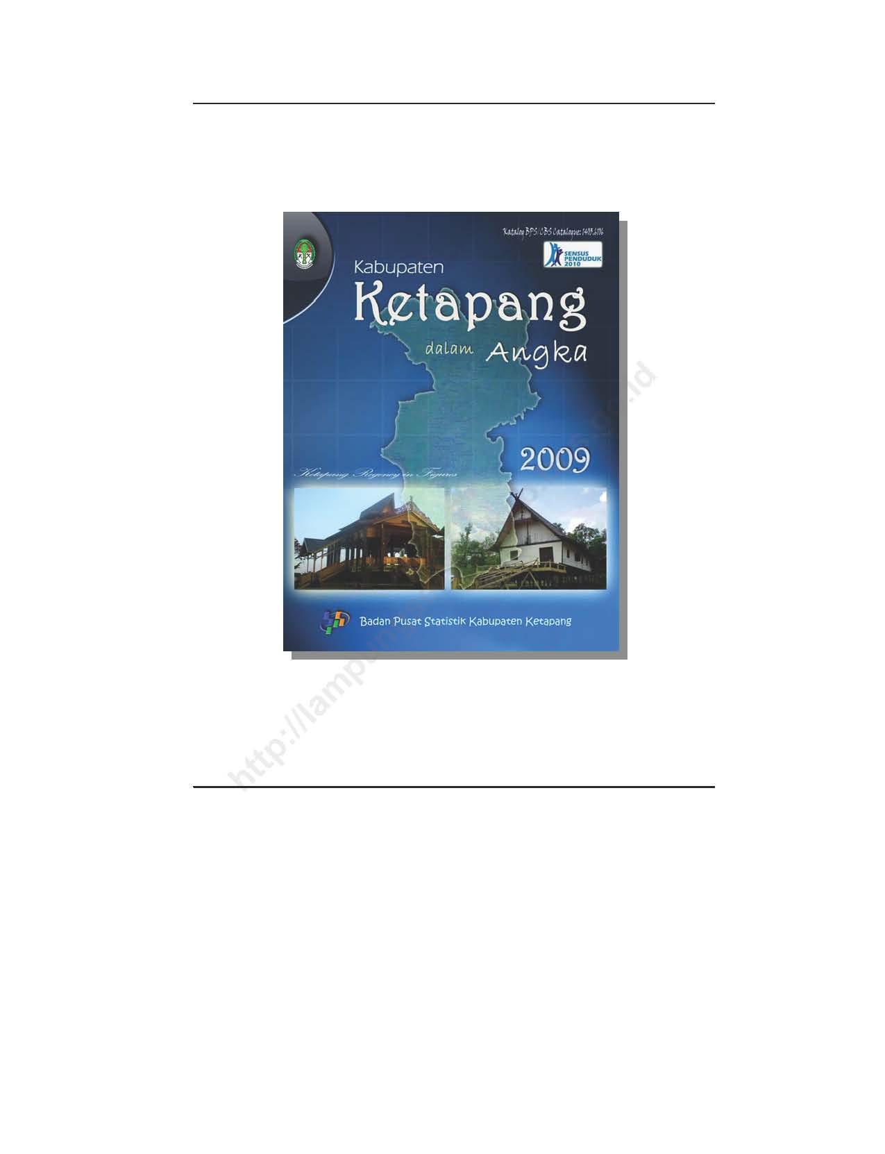 Kecamatan Ketapang dalam angka 2009