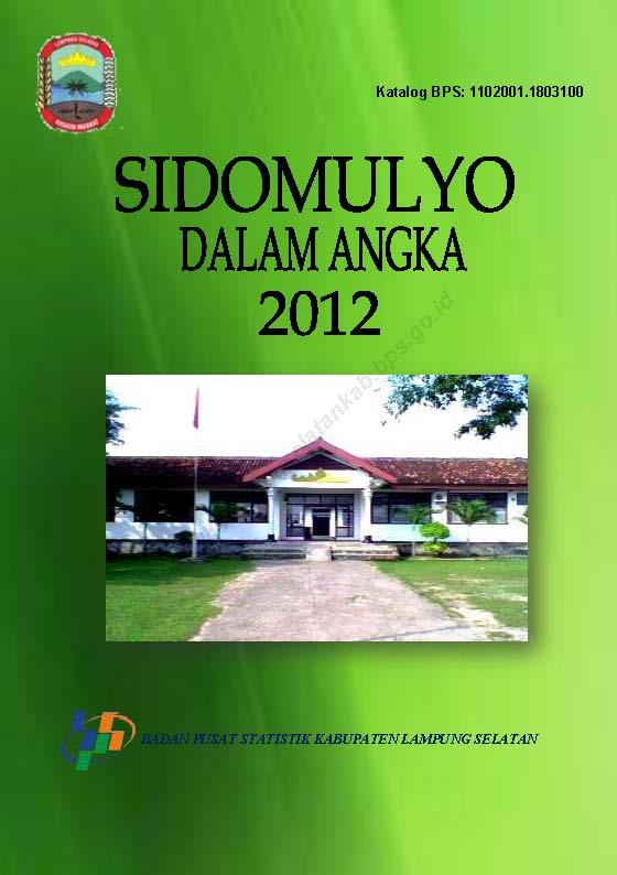 Kecamatan Sidomulyo Dalam Angka 2012