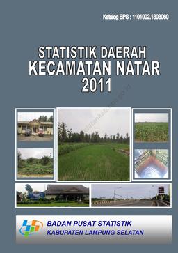 Statistik Daerah Kecamatan Natar 2011