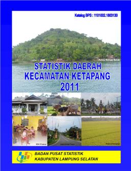 Statistik Daerah Kecamatan Ketapang 2011