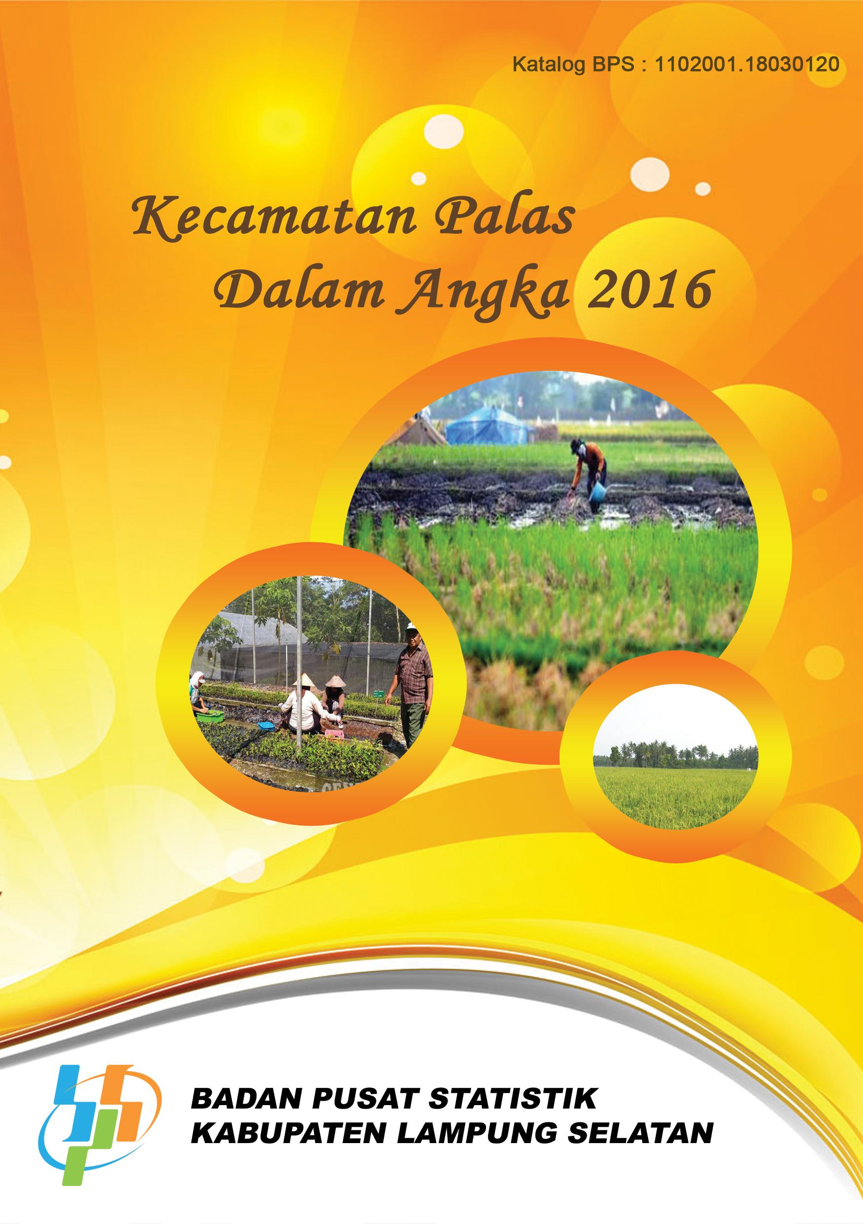 Kecamatan Palas Dalam Angka 2016